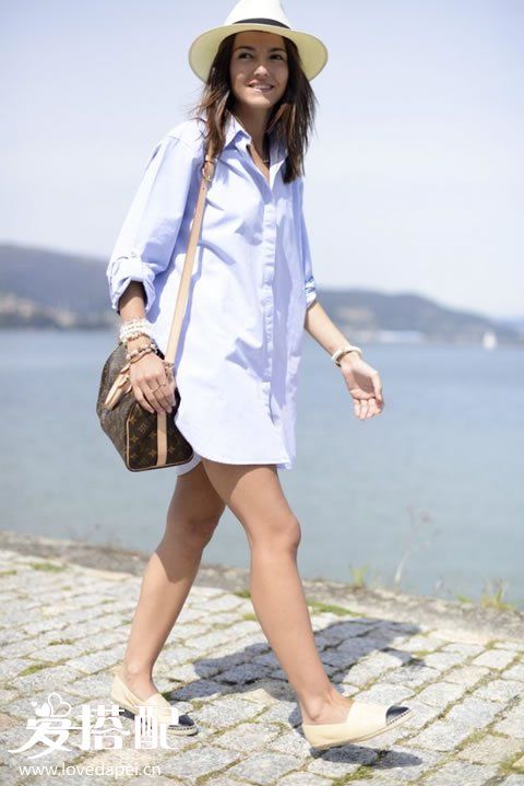Espadrilles(草编渔夫鞋)搭配